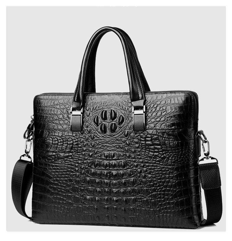 Whatna 牛革 ビジネス バッグメンズ 2way ショルダー 手提げ 本革 2室仕切 横型 ブリーフケース 14インチPC対応 旅行 出張 通勤 通学 就活 面接 バッグ かばん 男性用 XN01-1