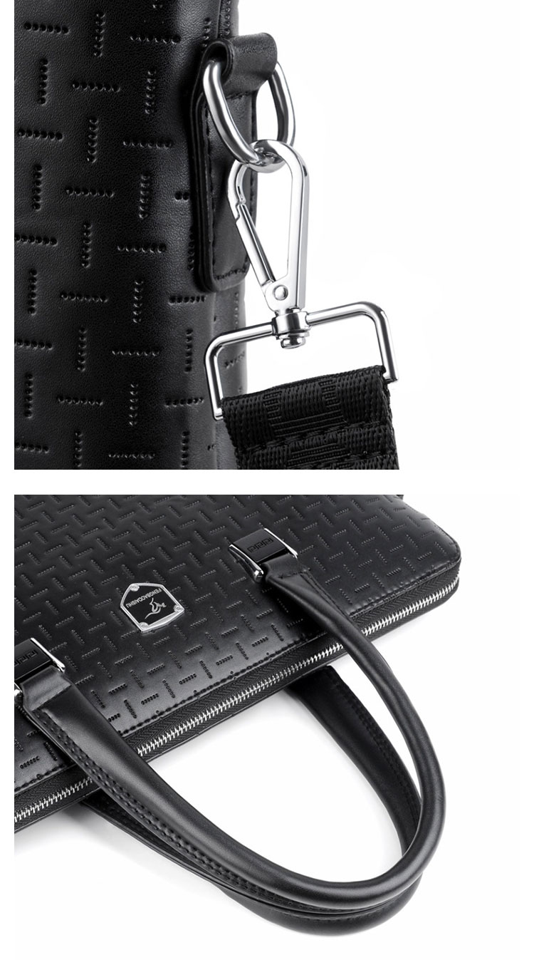 Whatna 革 ビジネス バッグメンズ 2way ショルダー 手提げ 本革 横型 ブリーフケース 14インチPC対応 旅行 出張 通勤 通学 就活 面接 バッグ かばん 男性用8806#-9