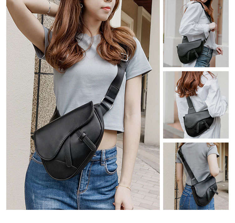 Whatna ミニショルダーバッグ メンズ レディース 2way 斜め掛け ボディーバッグ 胸バッグ 厚手 レザー  小さめ メッセンジャーバッグ 通学 通勤バッグ 軽量 実用 自転車かばん プレゼント男性 女性-12