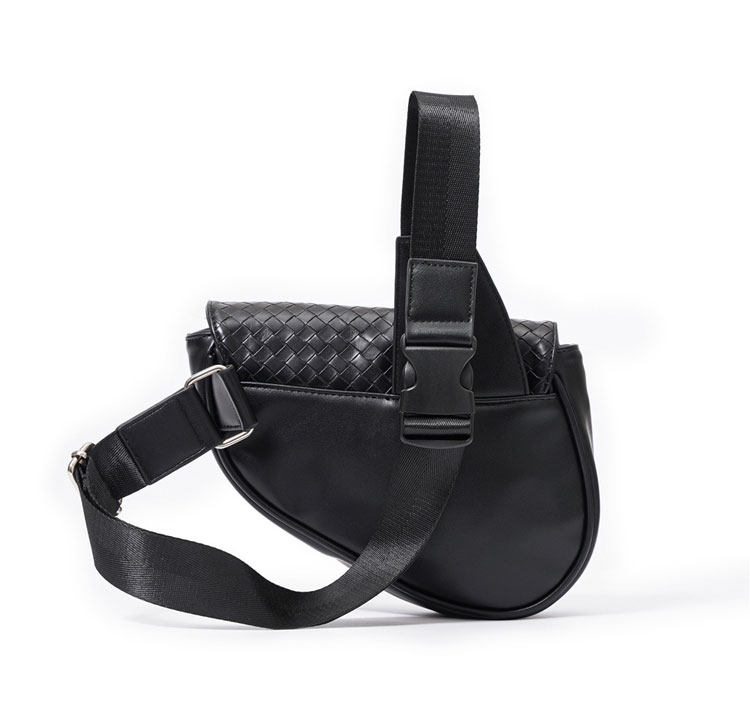 Whatna ミニショルダーバッグ メンズ レディース 2way 斜め掛け ボディーバッグ 胸バッグ 厚手 レザー  小さめ メッセンジャーバッグ 通学 通勤バッグ 軽量 実用 自転車かばん プレゼント男性 女性-15