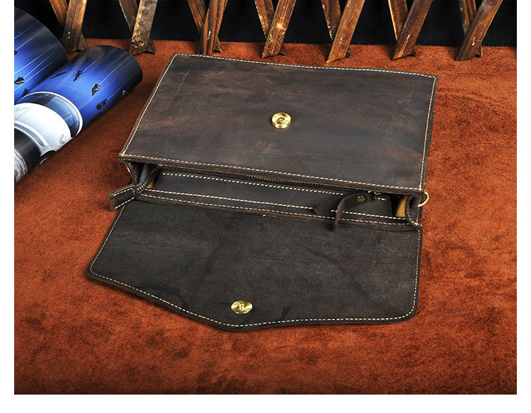 Whatna 2way 天然 牛 革 本革  セカンド バッグ メンズ  ショルダーバッグ 横型 ショルダーベルト付 ハンドストラップ付 クラッチ 肩掛け 結婚式 バッグ ビジネス フォーマル 冠婚葬祭 バッグ紳士用 男性用 8873-4