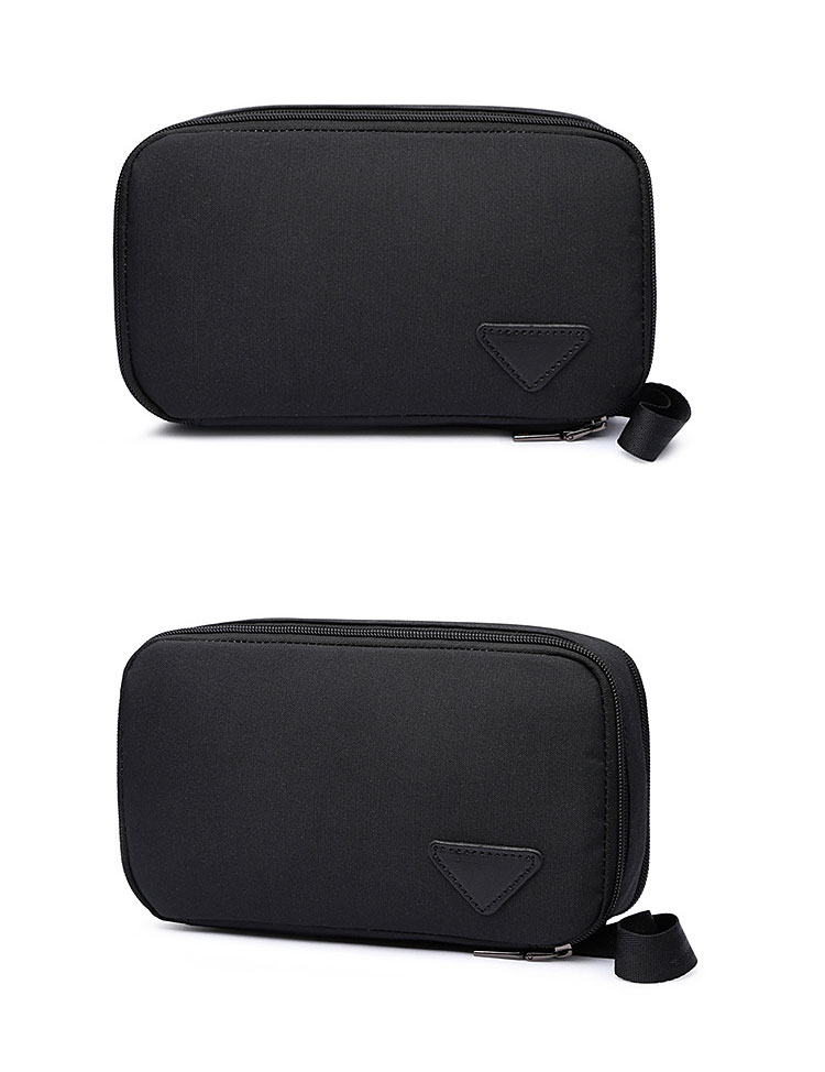 Whatna布 ミニセカンドバッグ メンズ クラッチ バッグ 小さい 化粧かば カード入れ×8 ハンドストラップ付 2室仕切  手持ちバッグ 小鞄 紳士用 男性用 ポーチバッグ1184-2