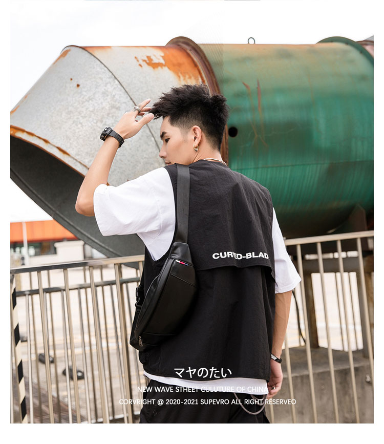 Whatna 3way 革 ボディバッグ・ワンショルダーバッグ メンズ ウエストポーチ 本 革 厚手 レザー 斜め掛けバッグ スポーツバッグ 撥水 皮 バッグ 自転車 カジュアル 遠足 旅行 通勤 通学 黒 4904-9