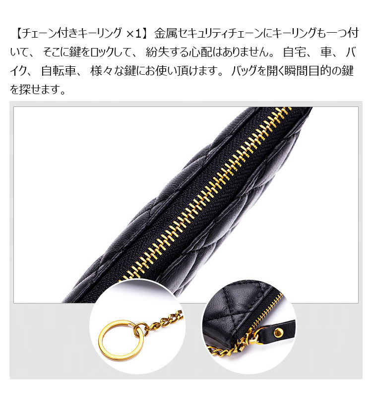 Whatna 羊革 小銭入れ コインケース  レディース 本革薄い財布 短財布 ミニ財布 カード入れ  札入れCL-1830-6