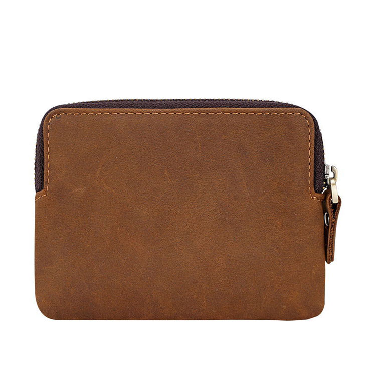 Whatna 鞣し革 牛革 小銭入れ  メンズ レディース キーケース イヤホン収納ケース 本 革 防 水 お家はもちろん、旅行、出張持ち運び便利な 9111-1