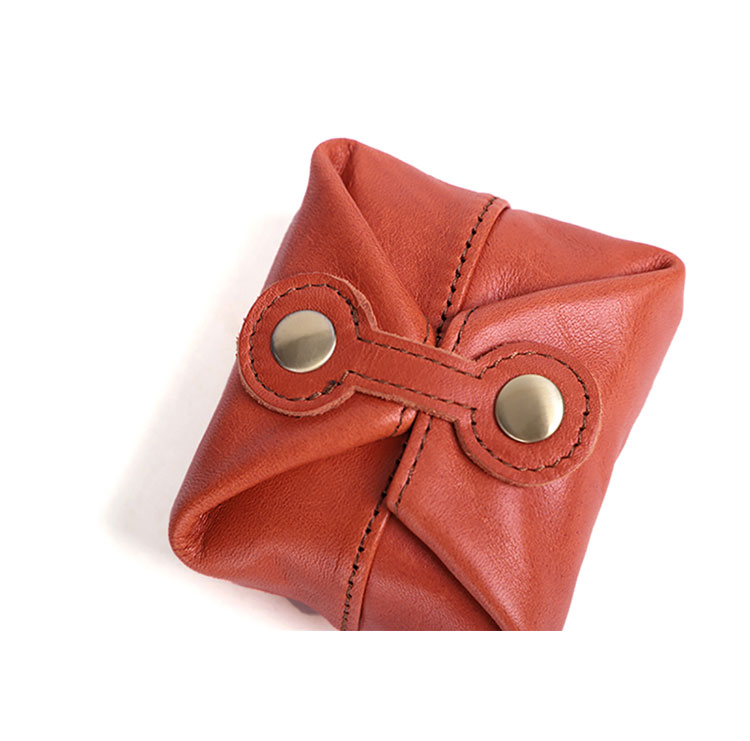 Whatna 天然 厚 手 牛革 小銭入れ コインケース メンズ レディースミニジュエリーボック イヤホン収納ケース 本 革 防 水 お家はもちろん、旅行、出張持ち運び便利なK088-5