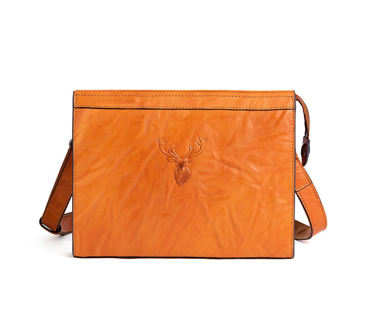 Whatna  2way アンティーク風合い鞣し天 然 牛革 セカンド バッグ メンズ レディース バッグ [クラッチ ショルダー 肩掛け 結婚式 バッグ]  イタリア 厚 手 本 革手持ちバッグ ビジネス フォーマル 冠婚葬祭 バッグ 紳士用 男性用 黒 ブラウン31181-4