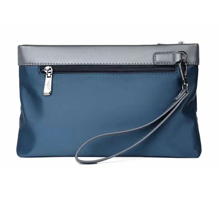 Whatna 2way セカンドバッグ メンズ クラッチ バッグ 小さい ipadMini収納可B5 6枚カード収納 小銭入 革 x防水高密度オックスフォード ビジネス カジュアル フォーマル 冠婚葬祭 結婚式 二次会 披露宴バッグ 紳士用 男性用 M2021-2