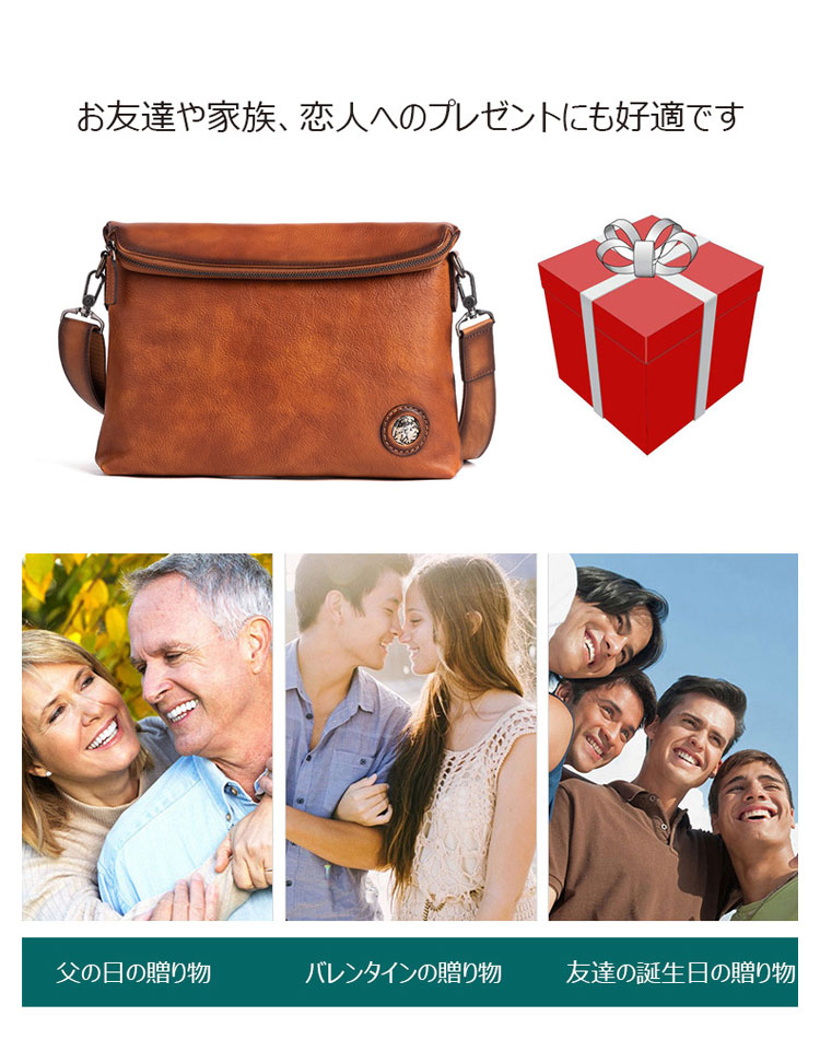 Whatna アンティーク風合い鞣し天 然 牛革ショルダーバッグ メンズ メッセンジャーバッグ 小さめ ビジネスバッグ 2入ペンホルダー付 A4 ipadpro 13収納可 横 型 本革通勤 通学 斜めがけバッグ 自転車 かばん男性用 黒(13680)-10