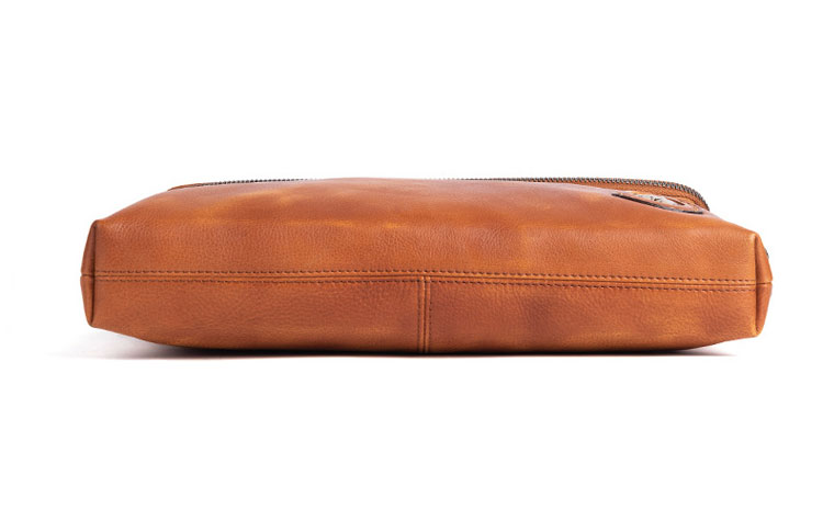 Whatna アンティーク風合い鞣し天 然 牛革ショルダーバッグ メンズ メッセンジャーバッグ 小さめ ビジネスバッグ 2入ペンホルダー付 A4 ipadpro 13収納可 横 型 本革通勤 通学 斜めがけバッグ 自転車 かばん男性用 黒(13680)-4