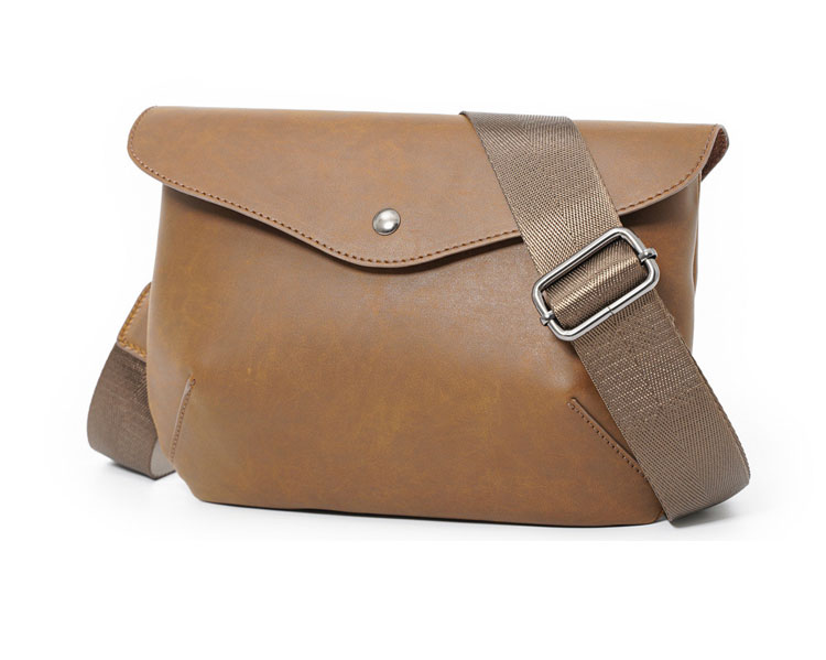 Whatna 2wayニショルダーバッグ メンズ セカンド バッグ革 小 横型 ハンドストラップ ショルダーベルト付属 クラッチ 肩掛け 結婚式 バッグ ビジネス フォーマル 冠婚葬祭 バッグ 紳士用 男性用 ブラウン 21045+7-2