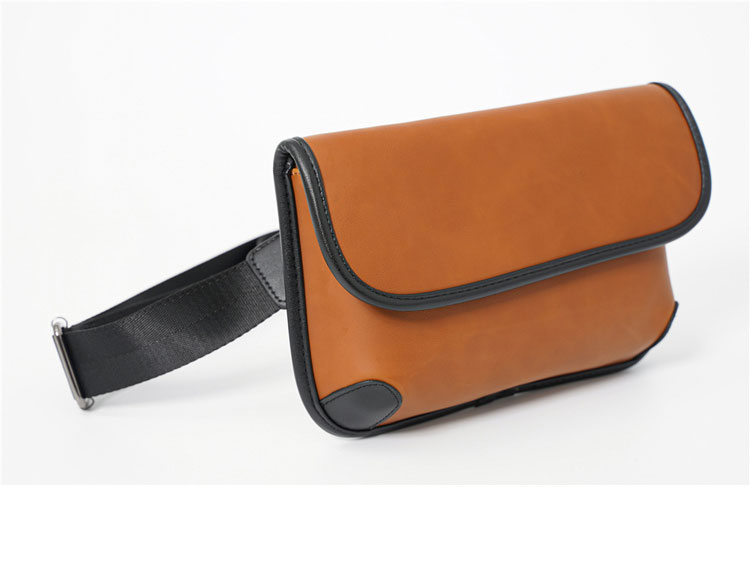 Whatna ミニショルダーバッグ 横型 メンズ ポシェット ミニセカンド バッグ ショルダーベルト付属 ショルダーミニポーチ  革 軽量 小さめメッセンジャーバッグ斜め掛け軽量 実用 自転車 鞄 かばん男性用 紳士用21050+7-4