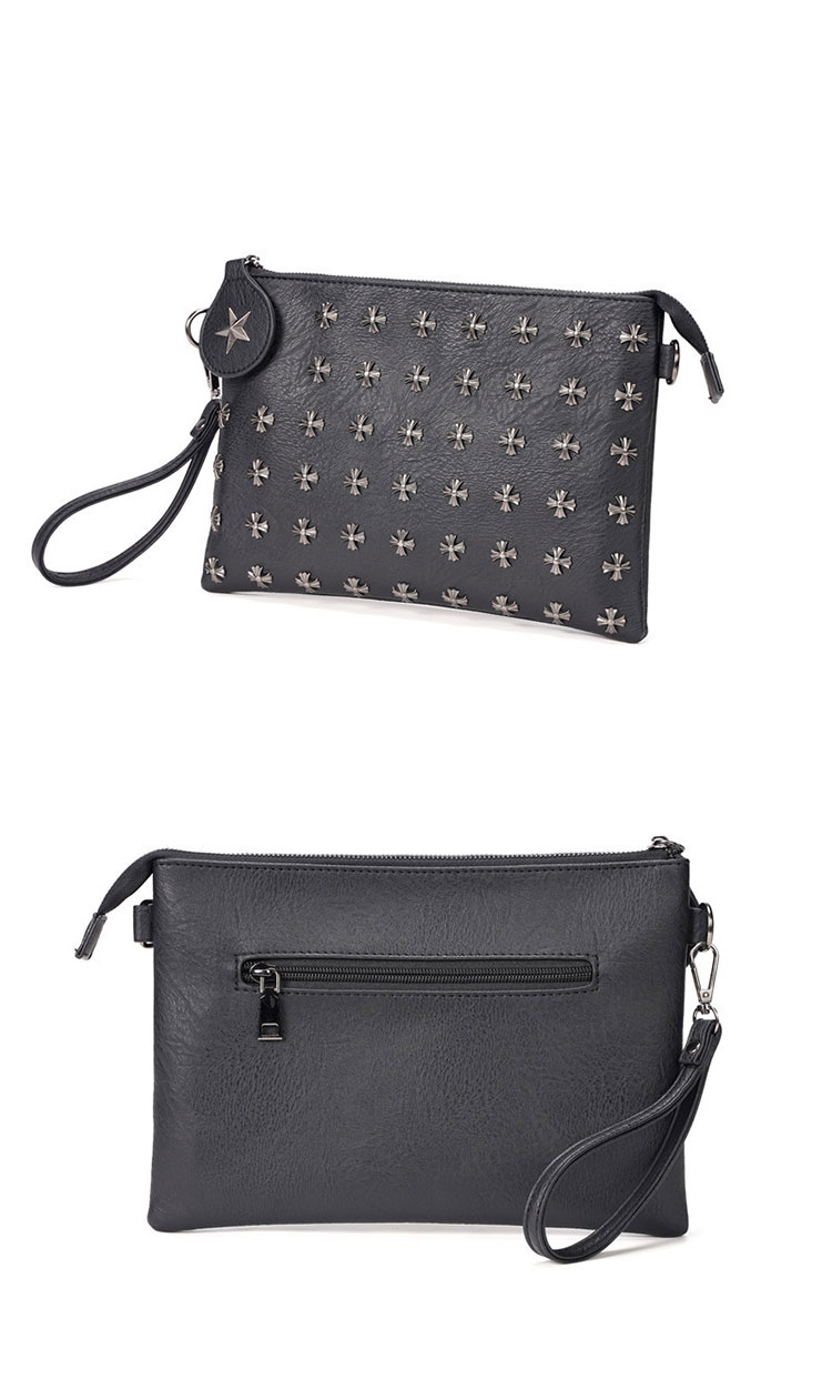 Whatna 2way 革セカンド バッグ メンズ ショルダー  クラッチ 肩掛け 結婚式 バッグ ファイルバッグ B5 ipad 10.5収納収納可 手持ちバッグ ビジネス カジュアル フォーマル 冠婚葬祭 紳士用 男性用 黒（YH3236）-1