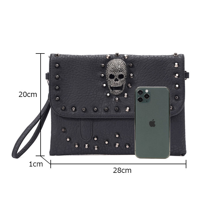 Whatna 2way 革セカンド バッグ メンズ ショルダー  クラッチ 肩掛け 結婚式 バッグ ファイルバッグ  小さめ B5 収納可 手持ちバッグ ビジネス カジュアル フォーマル 冠婚葬祭 紳士用 男性用 黒（YH3316）-1