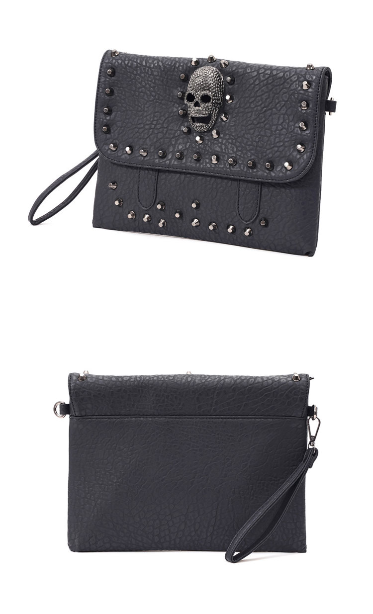 Whatna 2way 革セカンド バッグ メンズ ショルダー  クラッチ 肩掛け 結婚式 バッグ ファイルバッグ  小さめ B5 収納可 手持ちバッグ ビジネス カジュアル フォーマル 冠婚葬祭 紳士用 男性用 黒（YH3316）-2