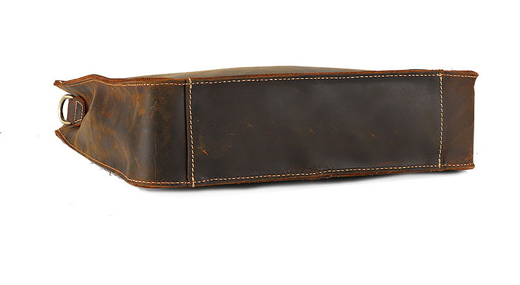 Whatna 天然 牛 革 ビジネス バッグ メンズ バッグ 2way ショルダー 手提げバッグ A4 13.3インチIPAD 収納可 本革 ビジネス 通勤 通学 斜めがけ バッグ ワンショルダーバッグ自転車 かばん男性用 ブラウン3049-4