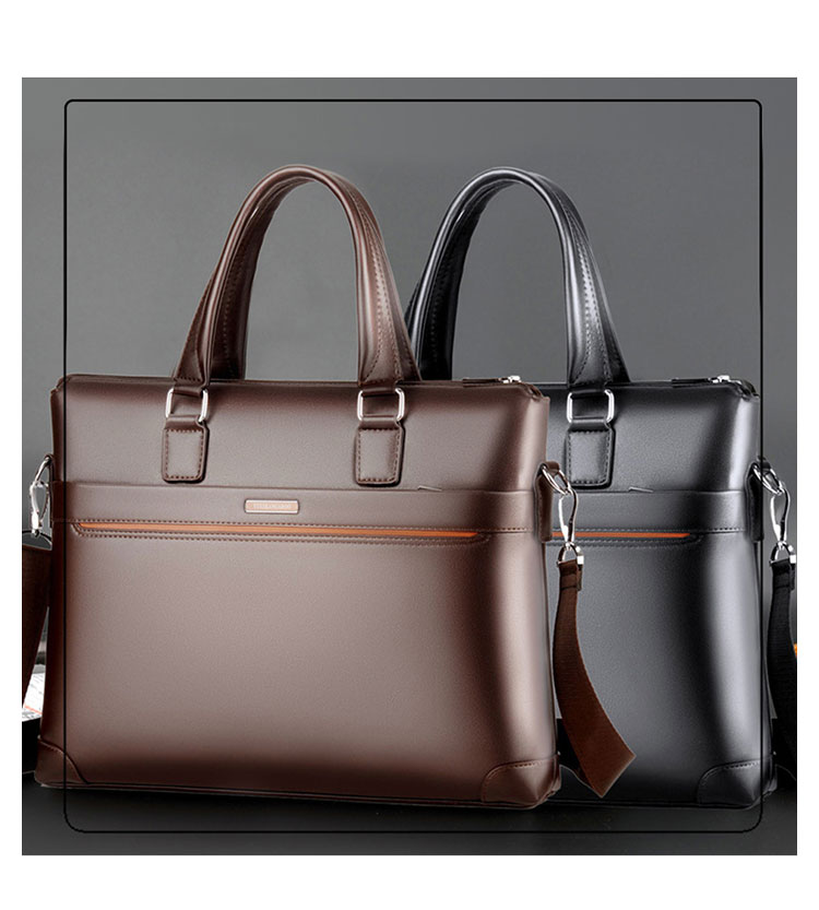 Whatna 革ビジネス バッグメンズ 2way ショルダー 手提げバッグ大容量 収納 ブリーフケース 15インチPC対応 旅行 出張 通勤 通学 就活 面接 バッグ かばん 男性用 HA-011-2