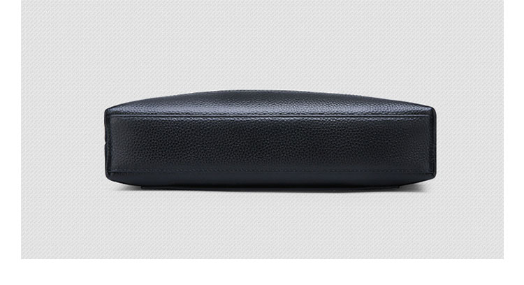 Whatna 天然 牛革 セカンド バッグ メンズ 3way クラッチ ショルダーバッグ 肩掛けバッグ 小さい ショルダーベルト付 ハンドストラップ付 本革 結婚式 バッグ ビジネス フォーマル 冠婚葬祭 バッグ紳士用 男性用 黒 S103-4