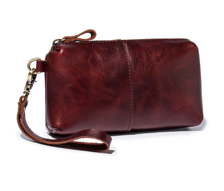 Whatna 2way 天然 牛革 ミニセカンドバッグ メンズ  レディース クラッチ バッグ 小きめ 小銭入れ 本 革 旅行 出張 持ち運び便利な 結婚式 披露宴 バッグ カジュアル フォーマル ビジネス 冠婚葬祭 バッグ 男性用 紳士用-2