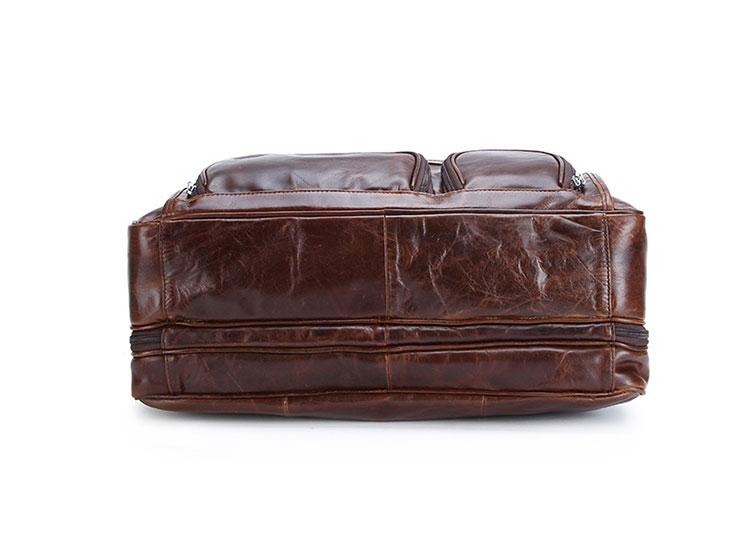 Whatna 天然 牛革  ビジネス バッグメンズ  手提げバッグ 2本入ペンホルダー付 ブリーフケース 3室仕切 大容量 15.6インチPC対応 旅行 出張 通勤 通学 就活 面接 バッグ かばん 男性用 xy1015-3