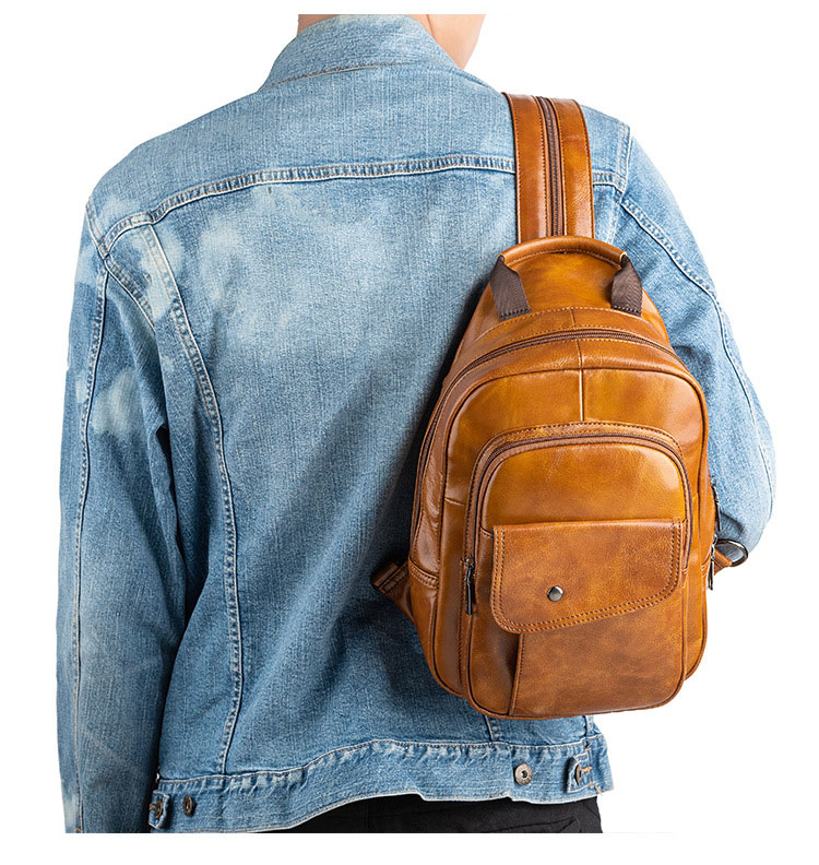 Whatna アンティーク風合い鞣し天 然 牛革ビジネスバッグメンズ バッグ 手提げ・リュックの2WAY厚 手 本革 レザー A4収納可 旅行 出張用 通勤 通学 就活 面接 バッグ かばん 男性用 ブラウンWX8686-11