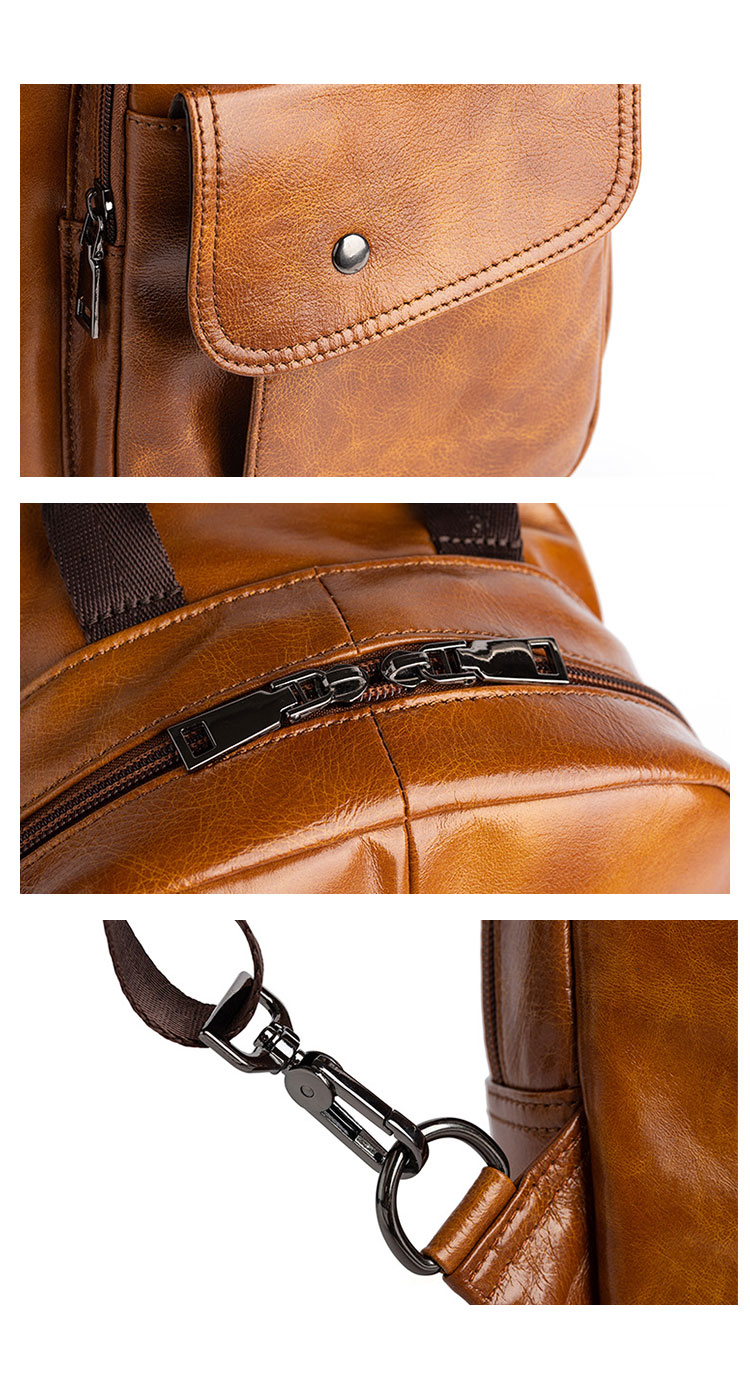 Whatna アンティーク風合い鞣し天 然 牛革ビジネスバッグメンズ バッグ 手提げ・リュックの2WAY厚 手 本革 レザー A4収納可 旅行 出張用 通勤 通学 就活 面接 バッグ かばん 男性用 ブラウンWX8686-8