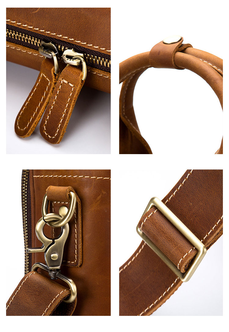 Whatna 牛革ビジネス バッグメンズ  手提げバッグ ショルダーバッグ 4枚カード収納2本入ペンホルダー付 ブリーフケース 15.6インチPC対応 旅行 出張 通勤 通学 就活 面接 バッグ かばん 男性用 9279-11