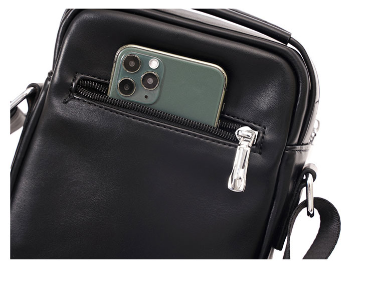 Whatna 革 ミニショルダーバッグ メンズ 2way 斜め掛け 手提げ バッグ セカンド バッグ Ipadmini収納可 縦型 小さめ メッセンジャーバッグ 通学 通勤 肩掛け バッグ 自転車かばん プレゼント男性 k3947-9