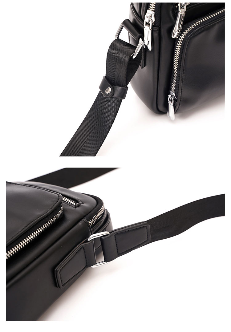 Whatna 革 ミニショルダーバッグ メンズ 2way 斜め掛け 手提げ バッグ セカンド バッグ Ipadmini収納可 縦型 小さめ メッセンジャーバッグ 通学 通勤 肩掛け バッグ 自転車かばん プレゼント男性 k3947-11