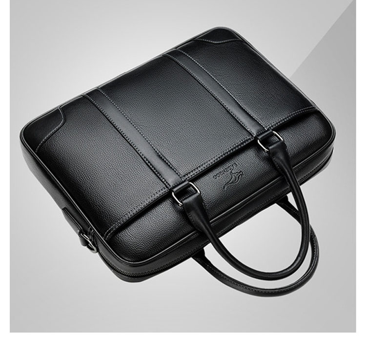 Whatna  牛革  ビジネス バッグ メンズ バッグ 2way ショルダー 手提げバッグ A4 15.6インチpc収納可 本革 ビジネス 通勤 通学 斜めがけ バッグ ワンショルダーバッグ自転車 かばん男性用 ブラウン YA16-5-2