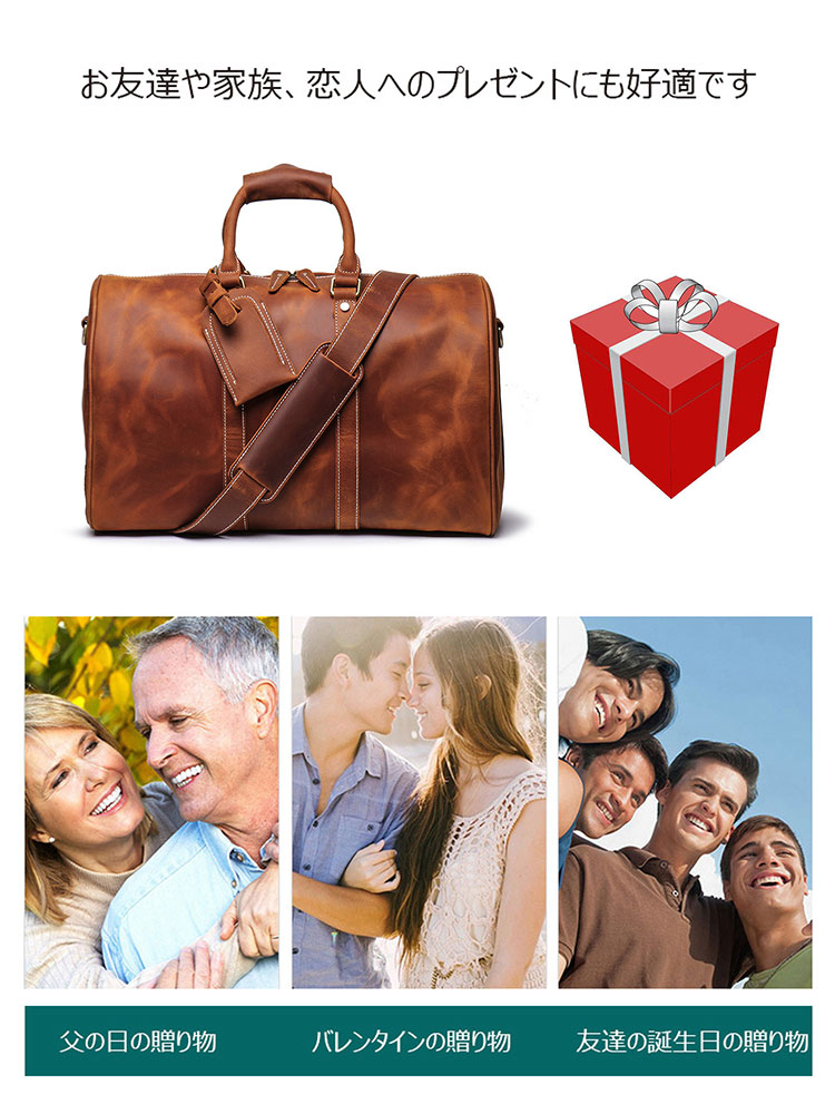 Whatna 天然 牛革 ビジネスバッグ メンズ 2WAY 手提げ・ショルダーバッグ 天然 本革 A4 15.6インチpc収納可大容量 旅行 出張用 通勤 通学 就活 面接 バッグ かばん 男性用 ブラウン 黒(1019)-8