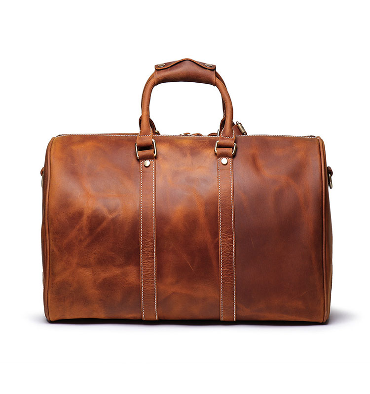 Whatna 天然 牛革 ビジネスバッグ メンズ 2WAY 手提げ・ショルダーバッグ 天然 本革 A4 15.6インチpc収納可大容量 旅行 出張用 通勤 通学 就活 面接 バッグ かばん 男性用 ブラウン 黒(1019)-2