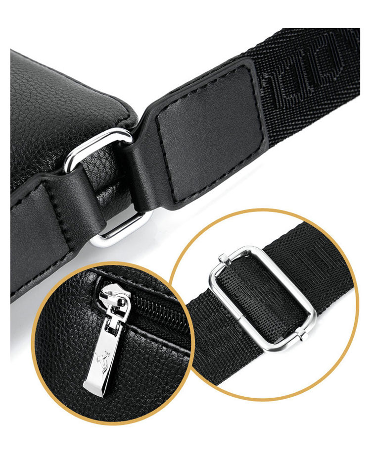 Whatna 厚手 レザー ショルダーバッグ メンズ メッセンジャーバッグ 革 縦型 小さめビジネスバッグ ipad9.7収納可 通勤 通学 斜めがけバッグ オシャレ な シンプル な 軽量 実用 自転車 かばん男性用8820#-8