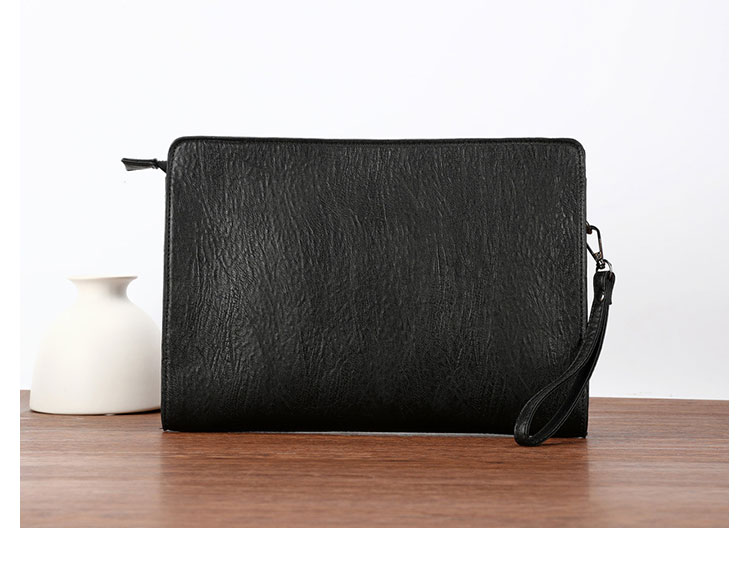 Whatna 革 セカンド バッグ メンズ 3way クラッチ ショルダー 肩掛け バッグ 手持ちバッグ 大さい A4ショルダーベルト付 ハンドストラップ付 結婚式 バッグ ビジネス フォーマル 冠婚葬祭 バッグ 紳士用 男性用 8765+7-2