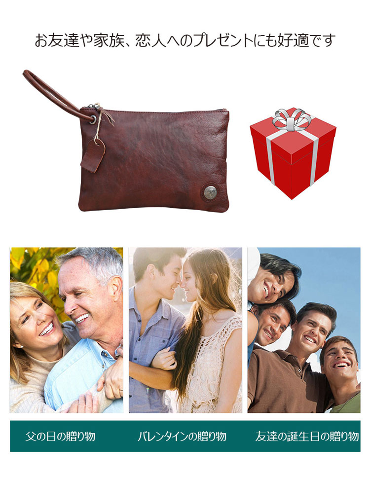 Whatna 2wayアンティーク風合い鞣し天 然 牛革 セカンドバッグ メンズ クラッチ バッグ 小き 手持ちバッグ 手提ちバッグ 厚 本 革 B5 9.7ipad収納可 結婚式 披露宴 バッグ カジュアル フォーマル ビジネス 冠婚葬祭 バッグ 男性用 紳士用 ブラウンBR51111-9