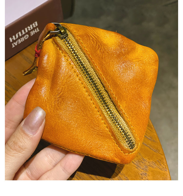 Whatna 鞣し革 天 然 牛革 小銭入れ コインケース メンズ レディース 札入れ カード入 短財布 手のひらサイズ 本革 コンパクト 小さい 薄い 防 水 SG123-9