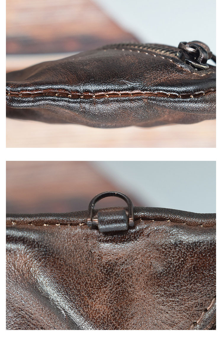 Whatna 鞣し革 天 然 牛革 小銭入れ コインケース メンズ レディース 札入れ カード入 短財布 手のひらサイズ 本革 コンパクト 小さい 薄い 防 水 SG123-11