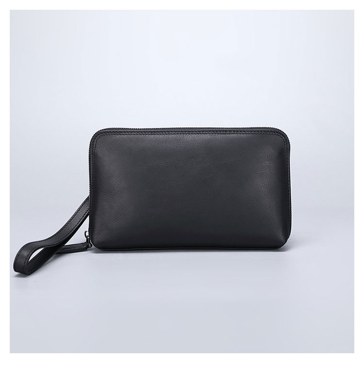 Whatna 2way 天然 牛革ミニセカンド バッグ メンズ バッグ 手持ちバッグ カード入れ 小銭入れ 札入れ カード 6枚収納 本 革 2室仕切 ビジネス カジュアル フォーマル 冠婚葬祭 結婚式 二次会 披露宴バッグ-1