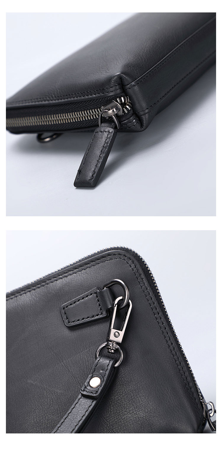 Whatna 2way 天然 牛革ミニセカンド バッグ メンズ バッグ 手持ちバッグ カード入れ 小銭入れ 札入れ カード 6枚収納 本 革 2室仕切 ビジネス カジュアル フォーマル 冠婚葬祭 結婚式 二次会 披露宴バッグ-7