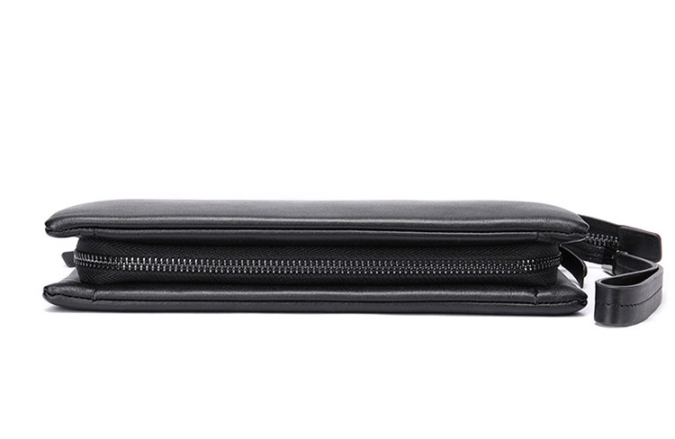 Whatna 2way 天然 牛革 セカンドバッグ メンズ クラッチ バッグ 手持ちバッグカード入れ 小銭入れ 札入れカード 10枚収納 4室仕切 本 革 ビジネス カジュアル フォーマル 冠婚葬祭 結婚式 二次会 披露宴バッグ-4