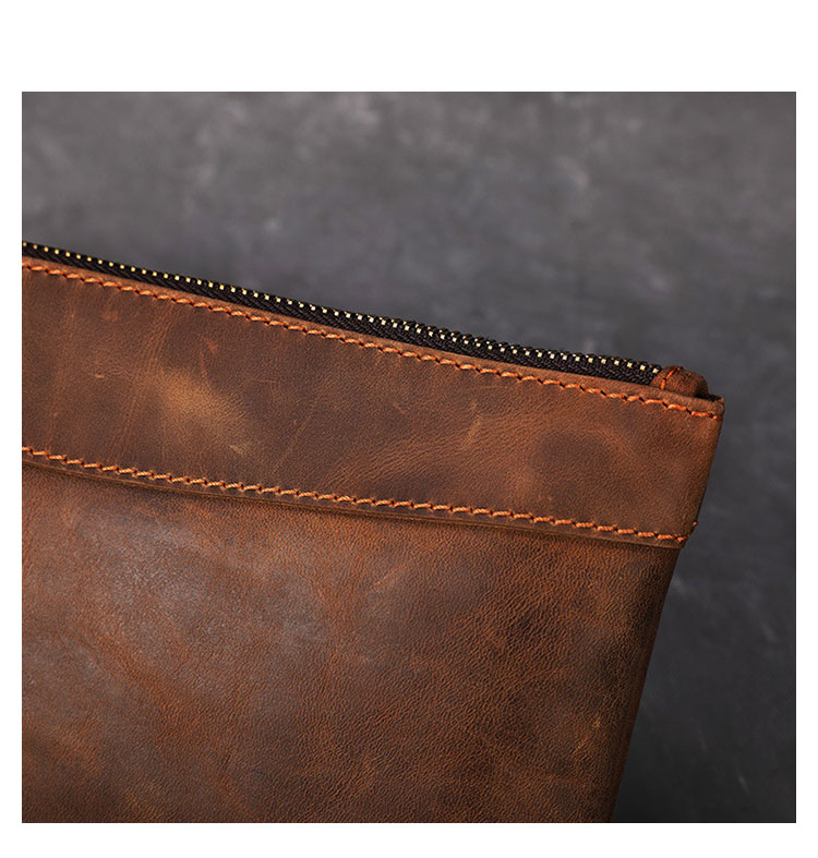 Whatna 2way 天然 牛革 セカンドバッグ メンズ クラッチ バッグ 手持ちバッグRFID スキミング防止 カード入れ 小銭入れ 札入れカード 6枚収納 本 革 B5ビジネス カジュアル フォーマル 冠婚葬祭 結婚式 二次会 披露宴バッグ-9