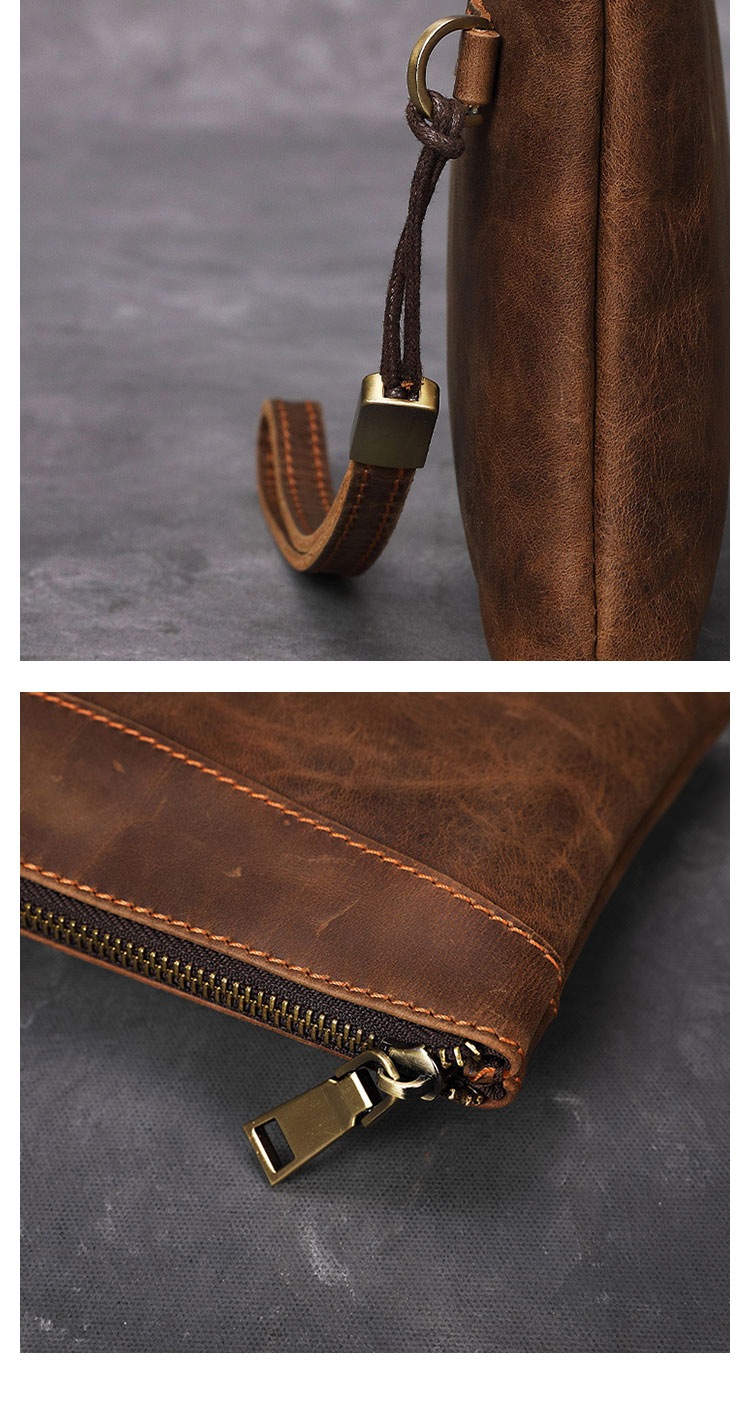 Whatna 2way 天然 牛革 セカンドバッグ メンズ クラッチ バッグ 手持ちバッグRFID スキミング防止 カード入れ 小銭入れ 札入れカード 6枚収納 本 革 B5ビジネス カジュアル フォーマル 冠婚葬祭 結婚式 二次会 披露宴バッグ-11