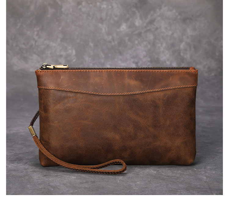 Whatna 2way 天然 牛革 セカンドバッグ メンズ クラッチ バッグ 手持ちバッグRFID スキミング防止 カード入れ 小銭入れ 札入れカード 6枚収納 本 革 B5ビジネス カジュアル フォーマル 冠婚葬祭 結婚式 二次会 披露宴バッグ-2