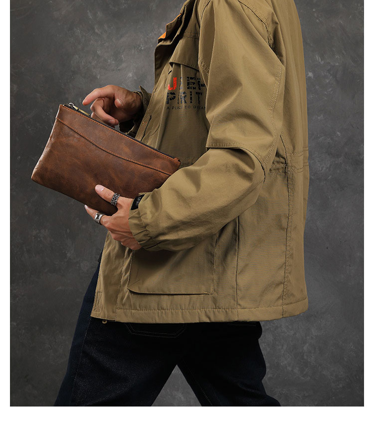 Whatna 2way 天然 牛革 セカンドバッグ メンズ クラッチ バッグ 手持ちバッグRFID スキミング防止 カード入れ 小銭入れ 札入れカード 6枚収納 本 革 B5ビジネス カジュアル フォーマル 冠婚葬祭 結婚式 二次会 披露宴バッグ-8