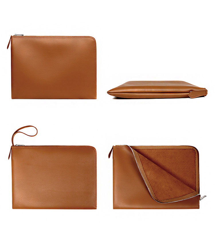 Whatna 2way 革 セカンドバッグ メンズ クラッチ バッグ 手持ちバッグ A4大きめipad Air13.3収納可 ブリーフケース カード6枚収納可ビジネス カジュアル フォーマル 冠婚葬祭 結婚式 二次会 披露宴バッグ 紳士用 男性用-1