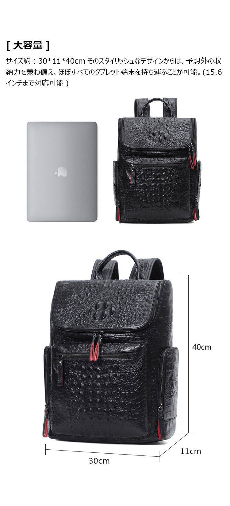 Whatna 牛革ビジネスバッグメンズ バッグ 手提げ・リュックの2WAY厚手 本革レザー A4 15.6インチpc収納可 大容量 盗難防止 旅行 出張用 通勤 通学 就活 面接 バッグ かばん 男性用 ブラウン 黒(L5020)-5