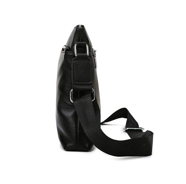 Whatna 天然 牛革 ショルダーバッグ メンズ メッセンジャーバッグ厚手 本 革 レザー 縦型 小さめビジネスバッグ ipad 10.5収納可 通勤 通学 斜めがけバッグ オシャレ な シンプル な 実用 自転車 かばん男性用 66281-2