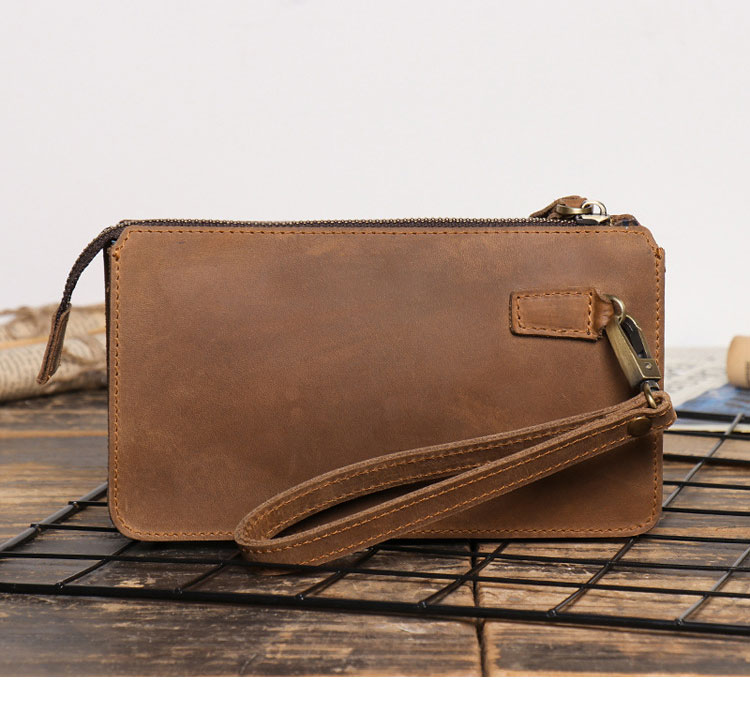 Whatna 2way 天然 牛革 ミニセカンドバッグ メンズ  レディース クラッチ バッグ 小きめ 小銭入れ 本 革 結婚式 披露宴 バッグ カジュアル フォーマル ビジネス 冠婚葬祭 バッグ 男性用 紳士用 1035-2