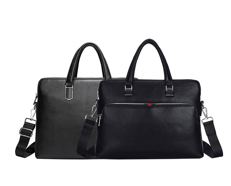 Whatna 天然 牛革 ビジネス バッグメンズ 2way ショルダー 手提げバッグ 2室仕切 ブリーフケース 14インチPC対応 旅行 出張 通勤 通学 就活 面接 バッグ かばん 男性用 WA78-5A-1