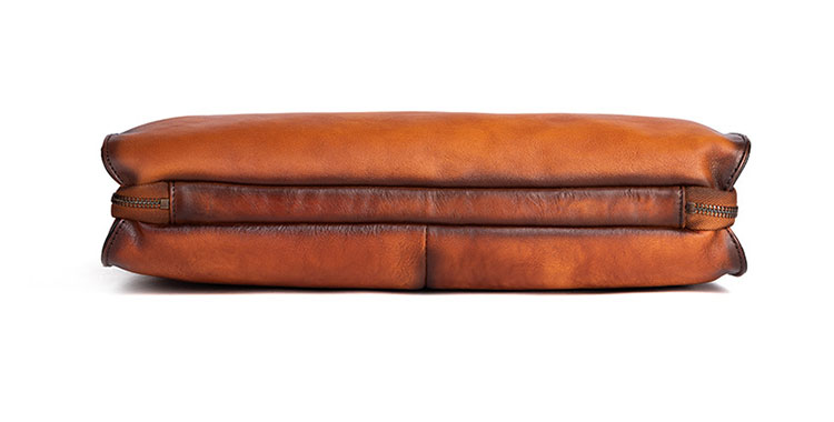 Whatna アンティーク風合い鞣し天 然 牛革 ビジネスバッグメンズ 2way ショルダー 手提げバッグ ブリーフケース2室仕切 15.6インチPC対応 旅行 出張 通勤 通学 就活 面接 バッグ かばん 男性用13719-4